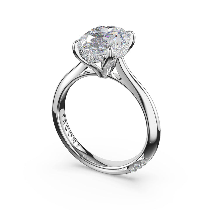 Oval Solitaire Engagement Ring