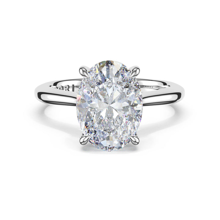 Oval Solitaire Engagement Ring