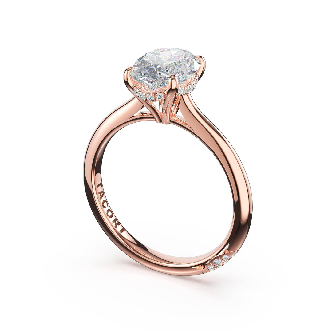 Oval Solitaire Engagement Ring