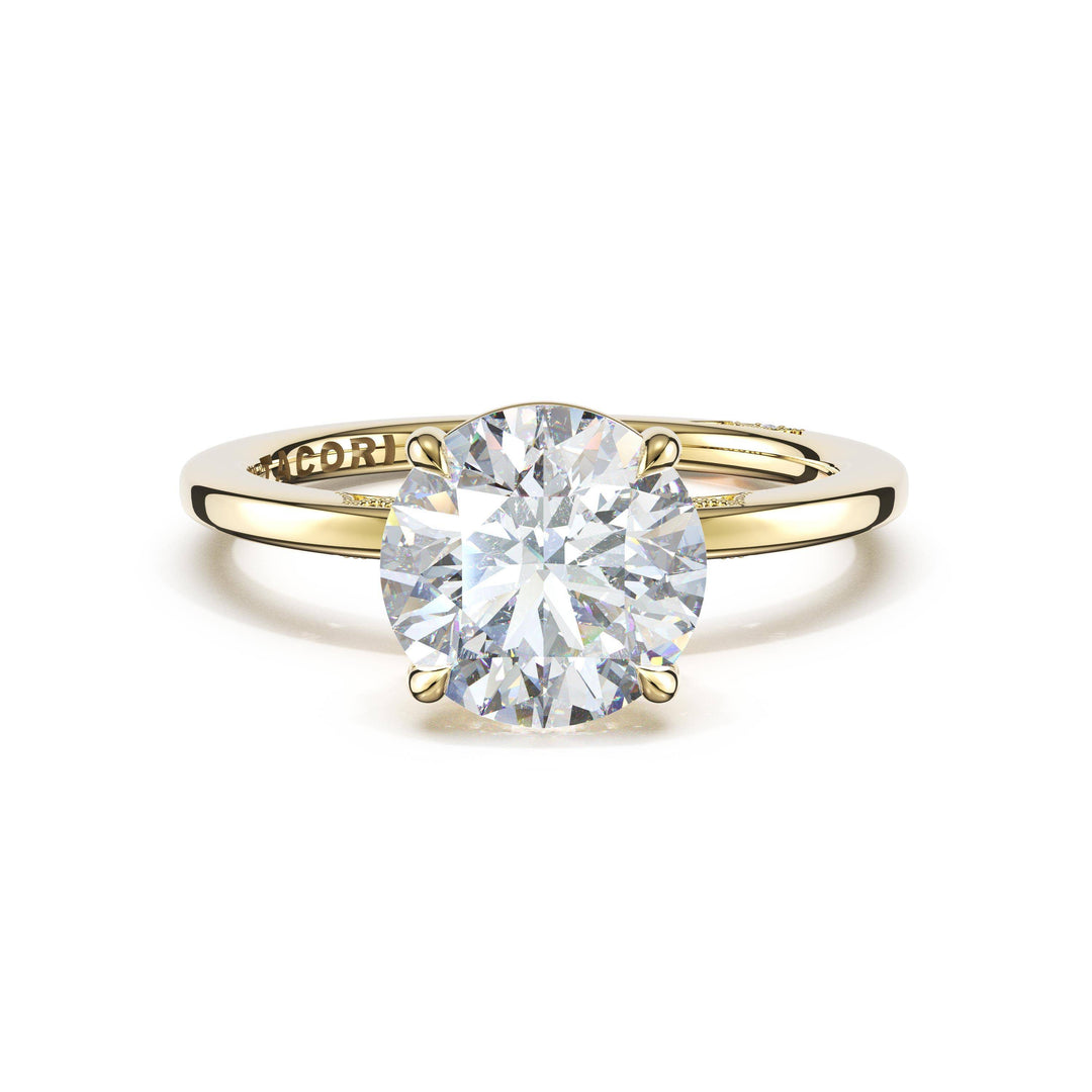 Round Solitaire Engagement Ring