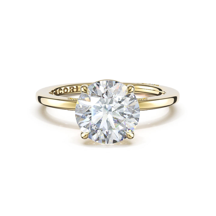 Round Solitaire Engagement Ring