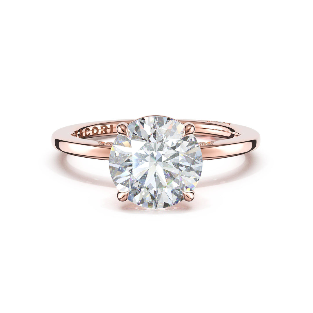 Round Solitaire Engagement Ring