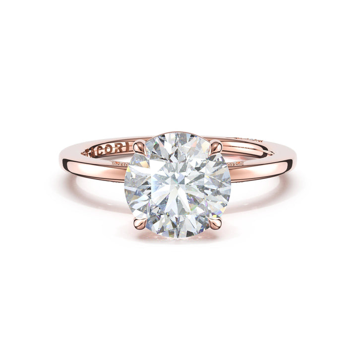 Round Solitaire Engagement Ring