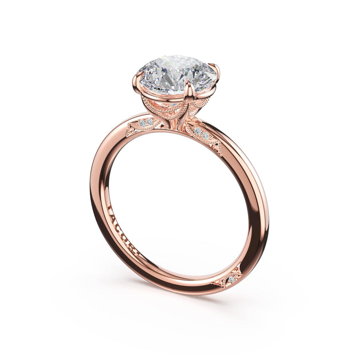 Round Solitaire Engagement Ring