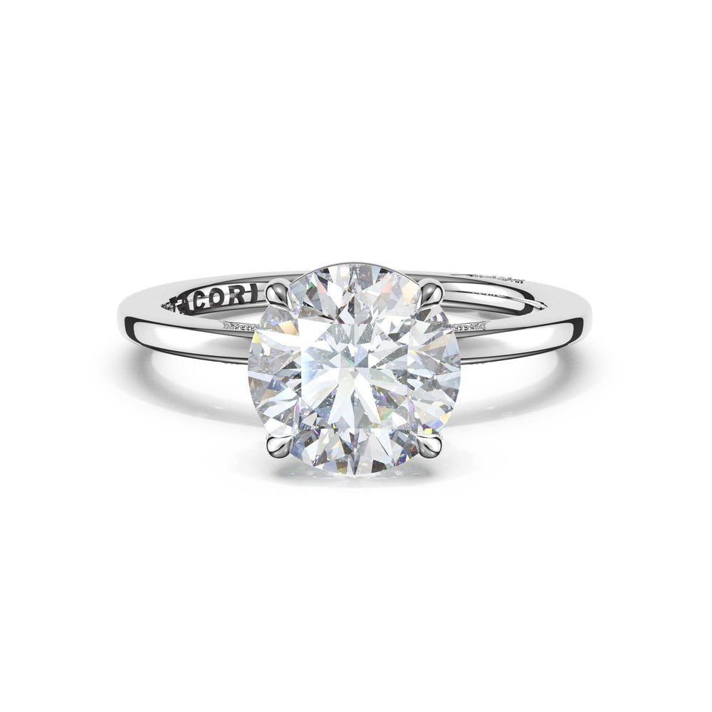 Round Solitaire Engagement Ring