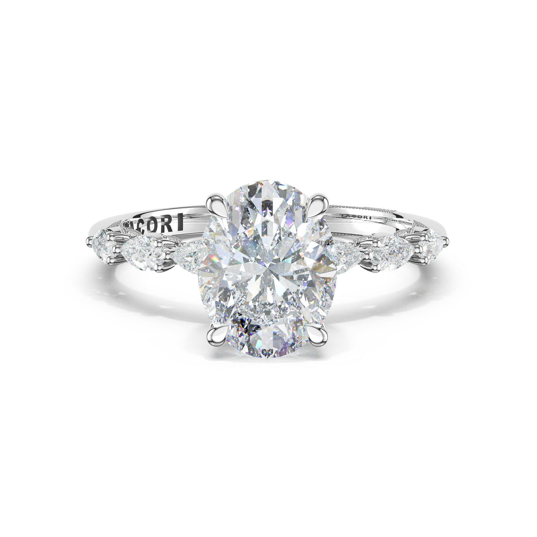 Oval Solitaire Engagement Ring