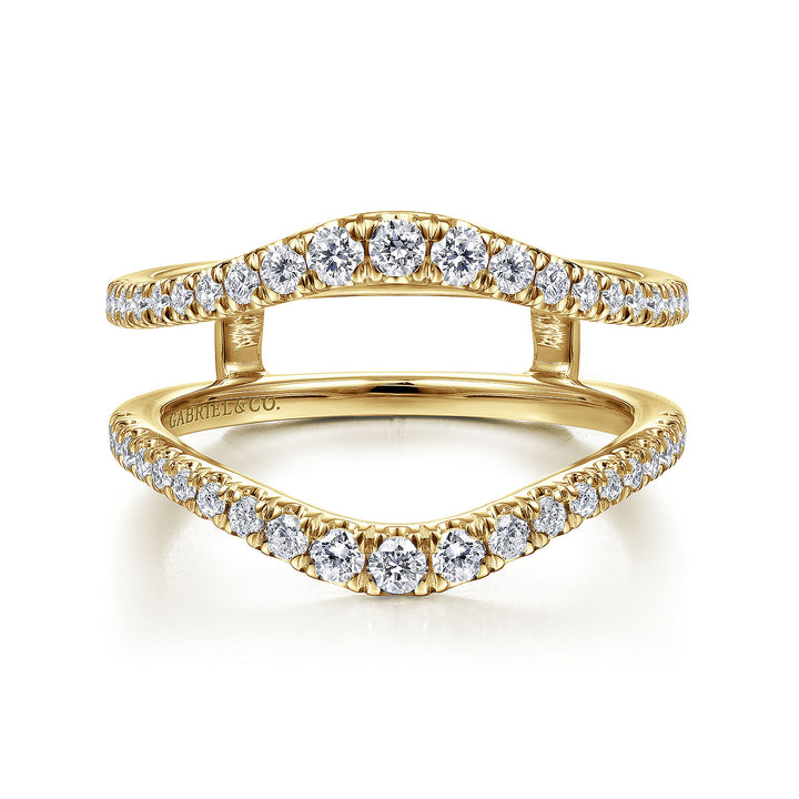 Gabriel & Co. AN14749M Y44JJ 14K Yellow Gold Diamond Ring Enhancer
