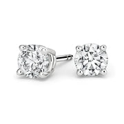 0.77 Carat Diamond Earrings - Studs