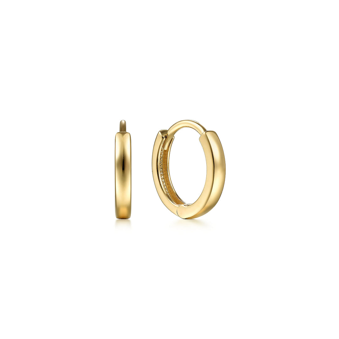 Gabriel & Co. EG14292Y4JJJ 14K Yellow Gold Plain Earrings