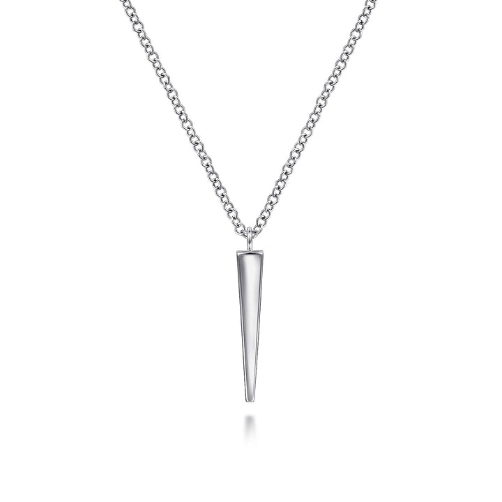 Gabriel & Co. NK6431SVJJJ Sterling Silver Spike Pendant Necklace