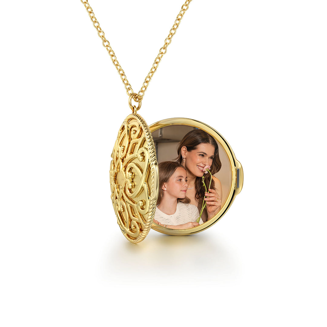 Gabriel & Co. NK6562Y4JJJ 28 inch 14K Yellow Gold Plain Pendant Necklace
