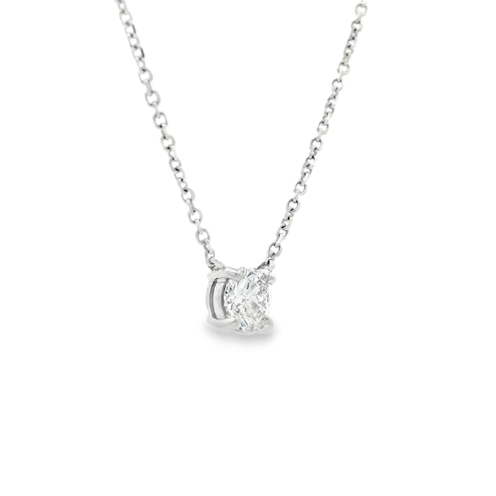 Diamond Solitaire Necklace