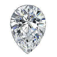 0.74 Carat Pear Diamond