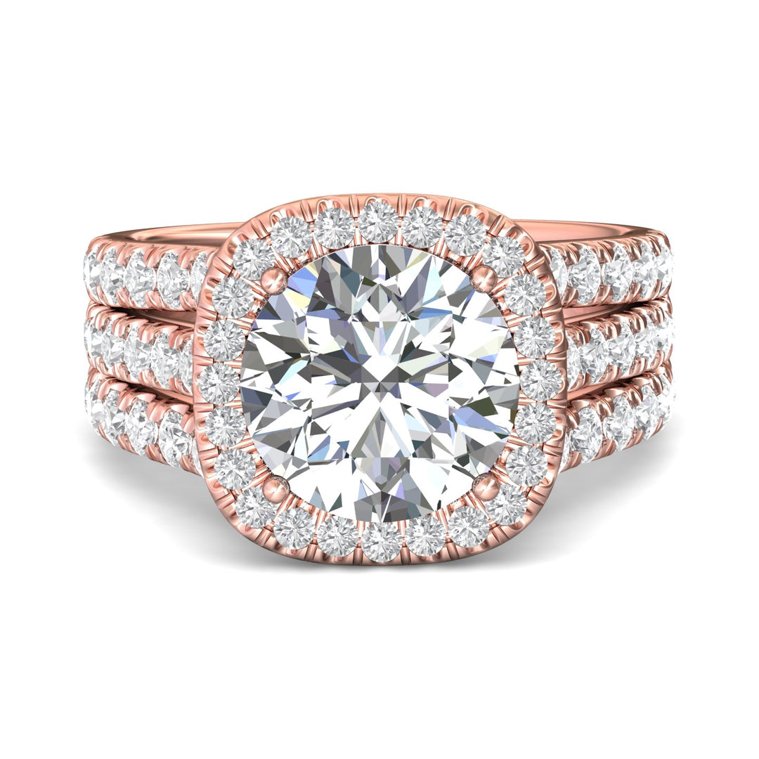 18K Gold Pink Encore Engagement Ring from the Encore collection - CM26L_18KP_CuHRd_10.0_Prm_H-I_SI1