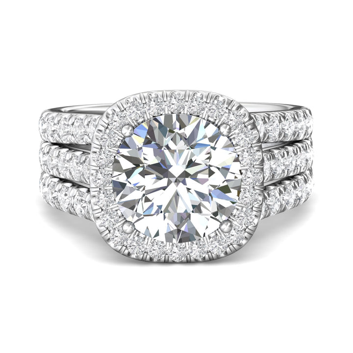 Platinum White Encore Engagement Ring from the Encore collection - CM26L_PlatW_CuHRd_10.0_Prm_H-I_SI1
