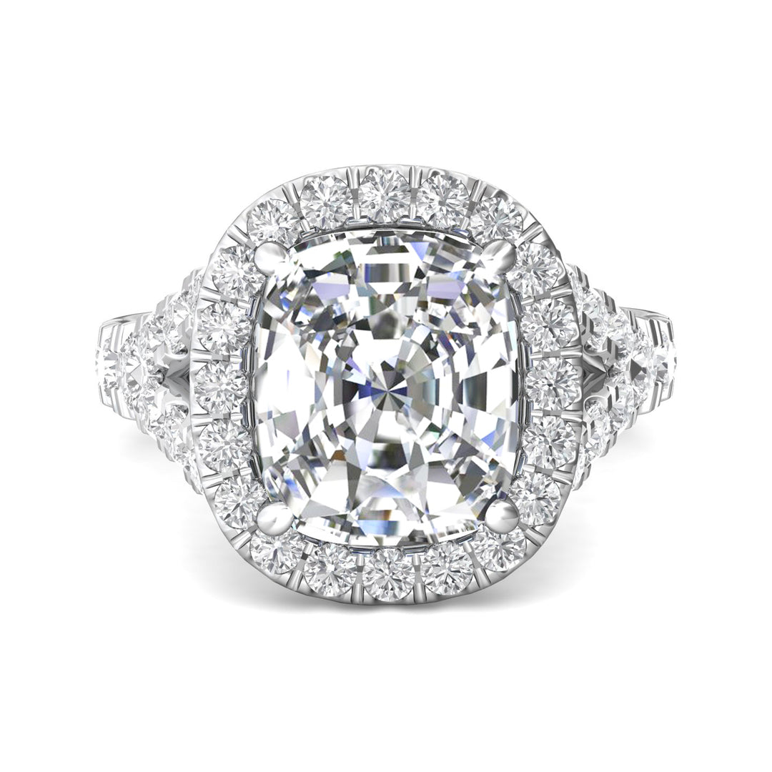 Platinum White Encore Engagement Ring from the Encore collection - CSP05R_PlatW_CuH_11X9_Prm_H-I_SI1