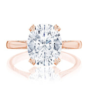 Oval Solitaire Engagement Ring