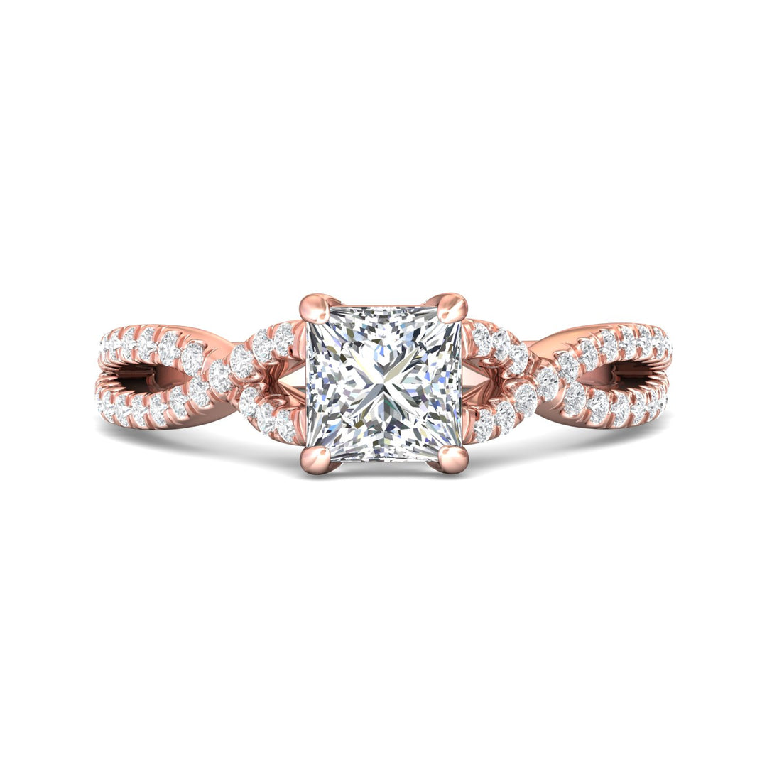 Split Shank Engagement Ring from the Split Shank collection