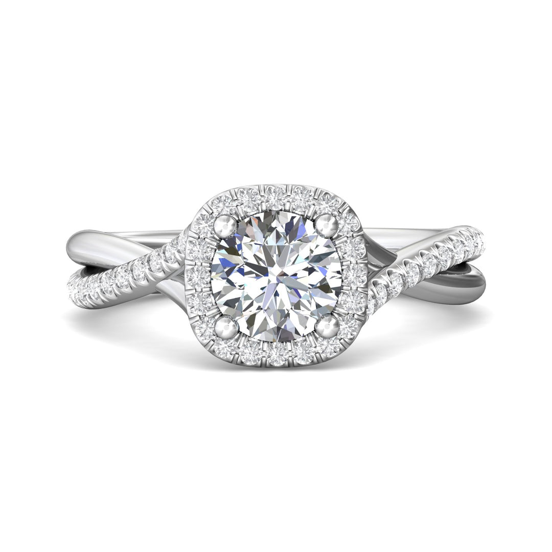 Split Shank Engagement Ring from the Split Shank collection