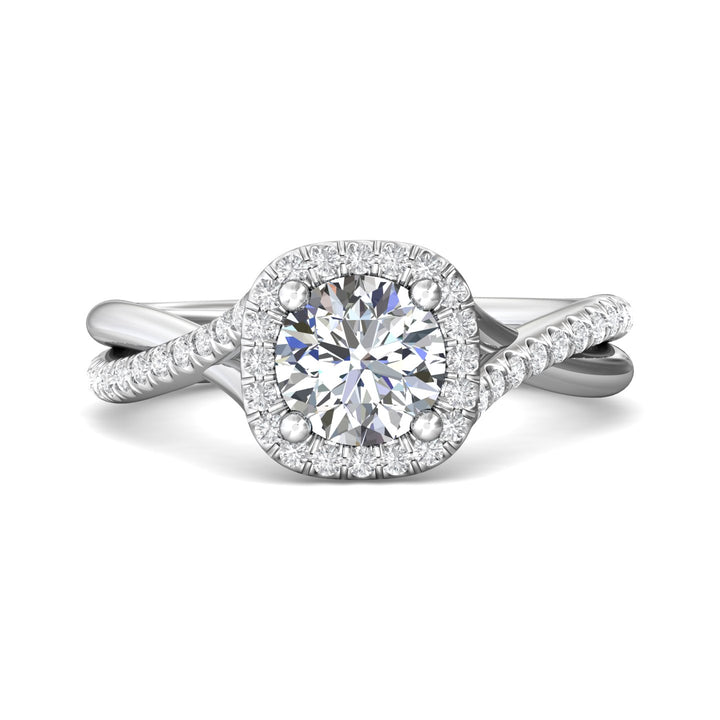 Split Shank Engagement Ring from the Split Shank collection