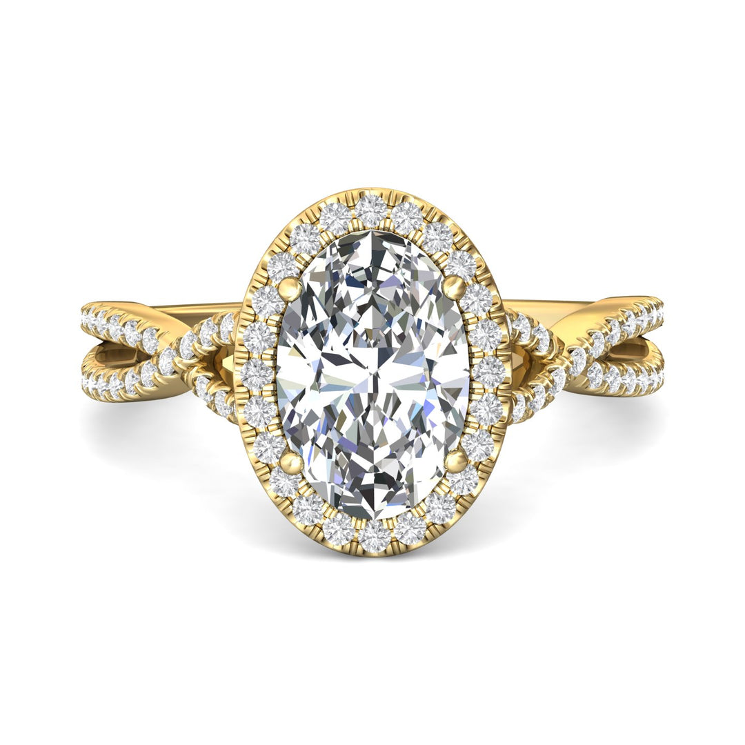 14K Gold Yellow Split Shank Engagement Ring from the Split Shank collection - DERMH27XS_14KY_OvH_10.5X7.0_Prm_H-I_SI1