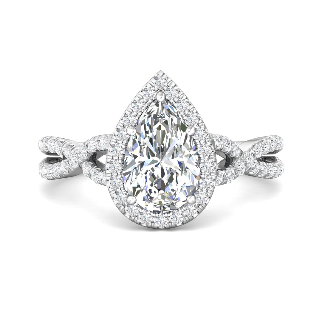 Platinum White Split Shank Engagement Ring from the Split Shank collection - DERMH27XS_PlatW_PsH_10x6.5_Prm_H-I_SI1