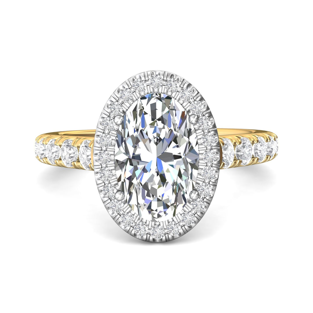 14K Gold Yellow/White Micropave Halo Engagement Ring from the Micropave Halo collection - DERMH34S_14KYW_OvH_11.5X7.5_Std_H-I_SI2