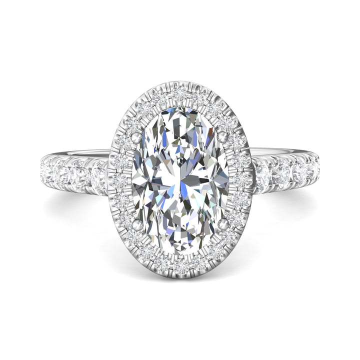 18K Gold White Micropave Halo Engagement Ring from the Micropave Halo collection - DERMH34S_18KW_OvH_11.5X7.5_Std_H-I_SI2