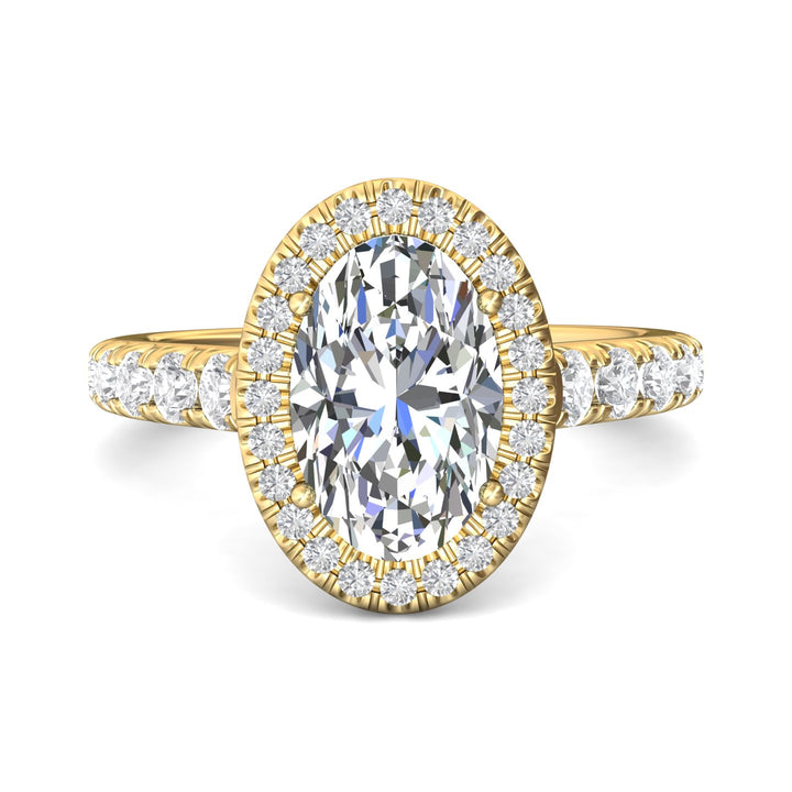 18K Gold Yellow Micropave Halo Engagement Ring from the Micropave Halo collection - DERMH34S_18KY_OvH_11.5X7.5_Std_H-I_SI2