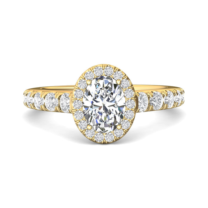 14K Gold Yellow Micropave Halo Engagement Ring from the Micropave Halo collection - DERMH34SR_14KY_OvH_8X6_Prm_H-I_SI1