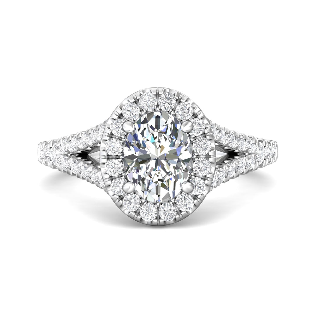 Split Shank Engagement Ring from the Split Shank collection