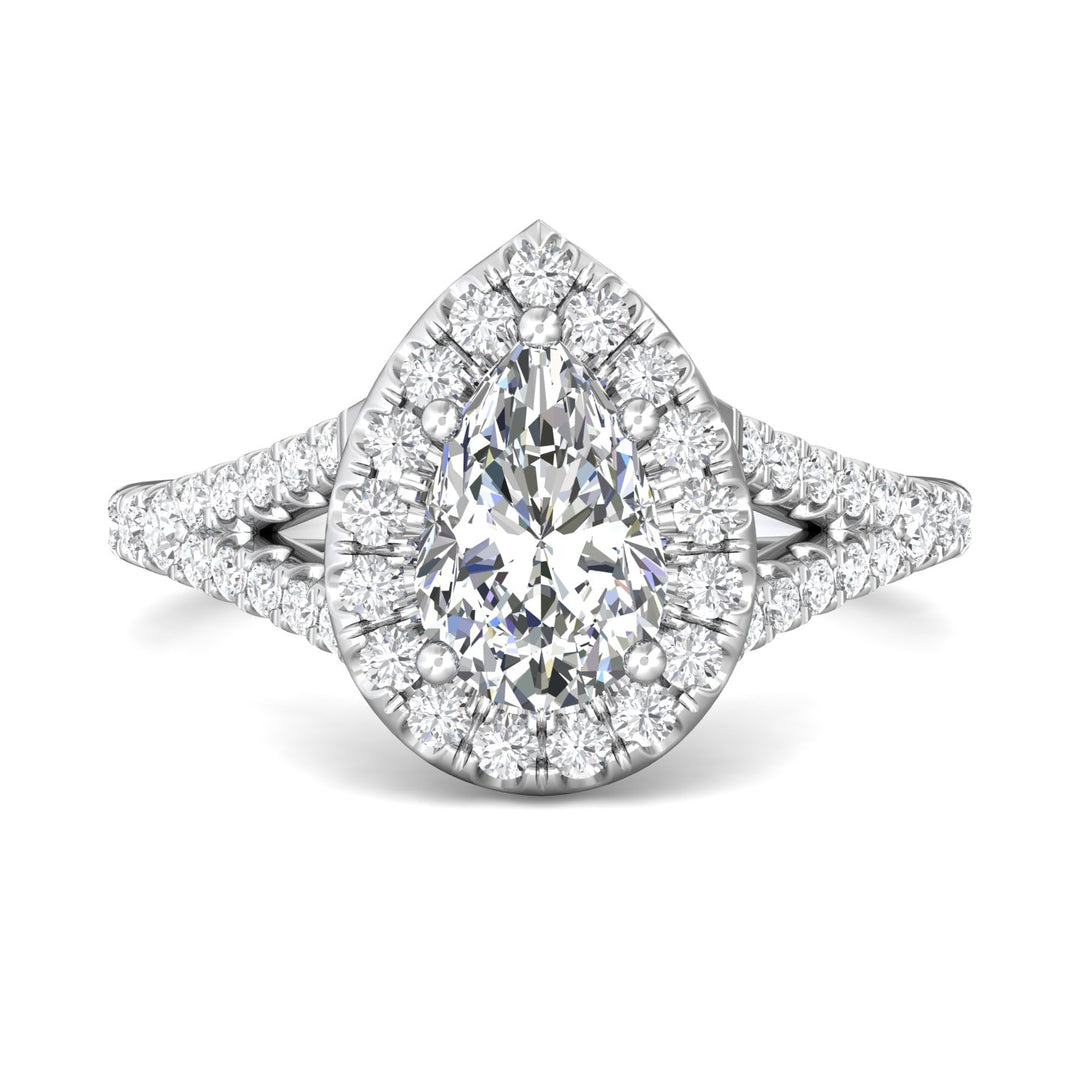 14K Gold White Split Shank Engagement Ring from the Split Shank collection - DERMH40XS_14KW_PsH_9X6_Prm_H-I_SI1