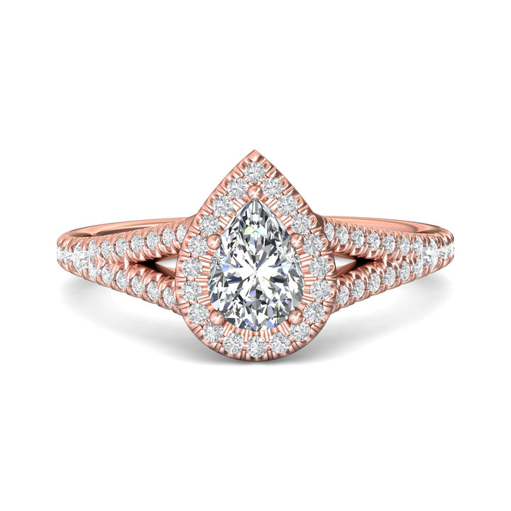 14K Gold Pink Split Shank Engagement Ring from the Split Shank collection - DERMH40XXS_14KP_PsH_7X5_Prm_H-I_SI1