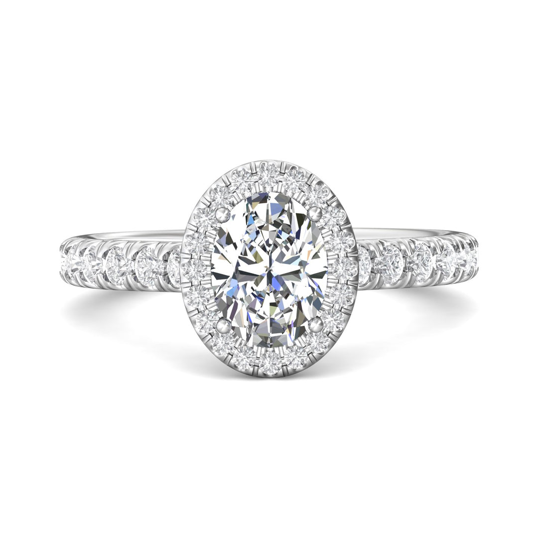 18K Gold White Micropave Halo Engagement Ring from the Micropave Halo collection - DERMH4S_18KW_OvH_8X6_Prm_H-I_SI1
