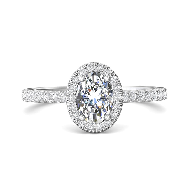 Platinum White Micropave Halo Engagement Ring from the Micropave Halo collection - DERMH4XS_PlatW_OvH_7X5_Prm_H-I_SI1
