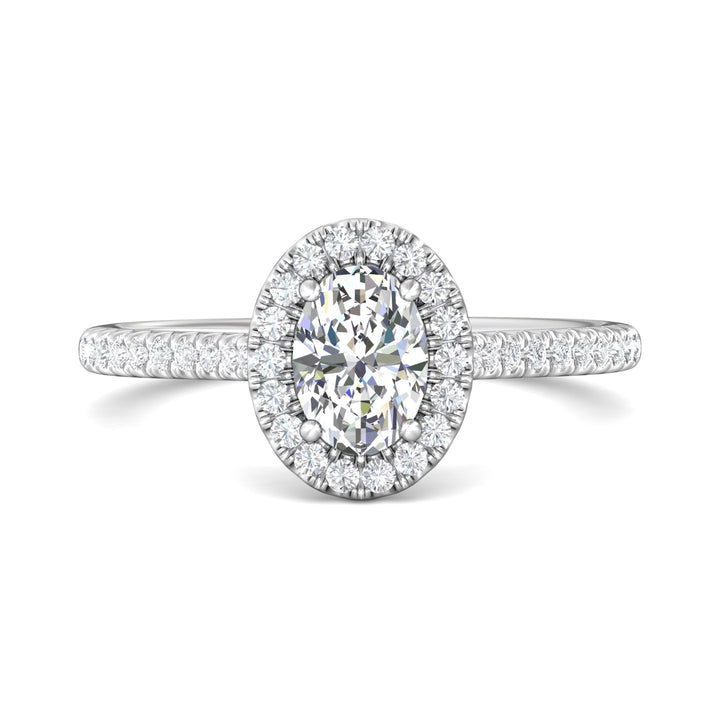 18K Gold White Micropave Halo Engagement Ring from the Micropave Halo collection - DERMH4XXS_18KW_OvH_7X5_Prm_H-I_SI1