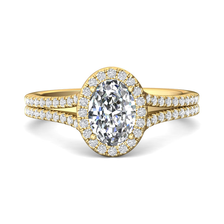 14K Gold Yellow Split Shank Engagement Ring from the Split Shank collection - DERMH52XS_14KY_OvH_8X6_Prm_H-I_SI1