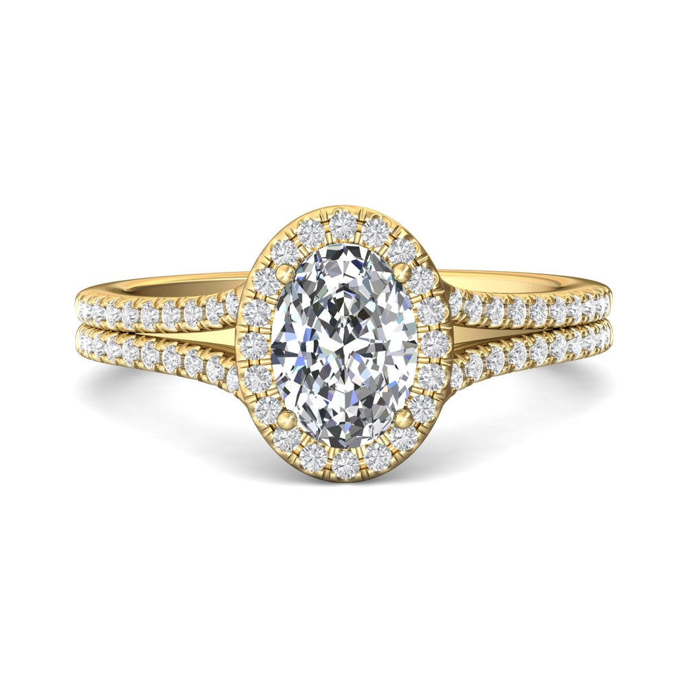 18K Gold Yellow Split Shank Engagement Ring from the Split Shank collection - DERMH52XS_18KY_OvH_8X6_Prm_H-I_SI1