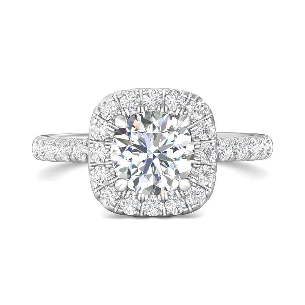 Platinum White Micropave Halo Engagement Ring from the Micropave Halo collection - DERMH59SR_PlatW_CuHRd_7.0_Prm_H-I_SI1