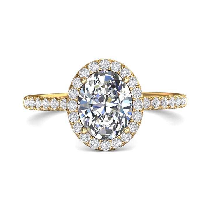 18K Gold Yellow Micropave Halo Engagement Ring from the Micropave Halo collection - DERMH59XSR_18KY_OvH_9X6_Prm_H-I_SI1