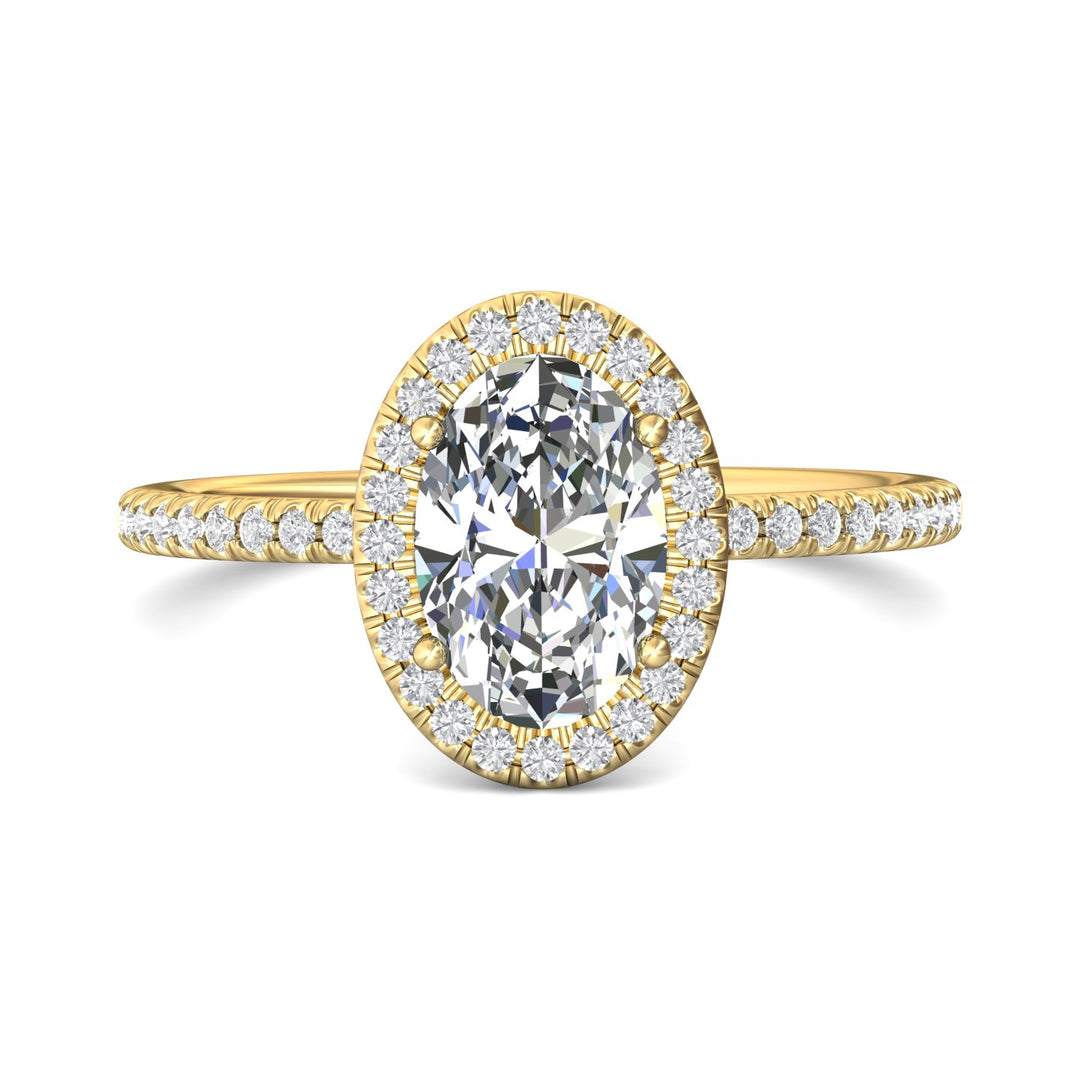 14K Gold Yellow Micropave Halo Engagement Ring from the Micropave Halo collection - DERMH59XXSR_14KY_OvH_9X6_Prm_H-I_SI1