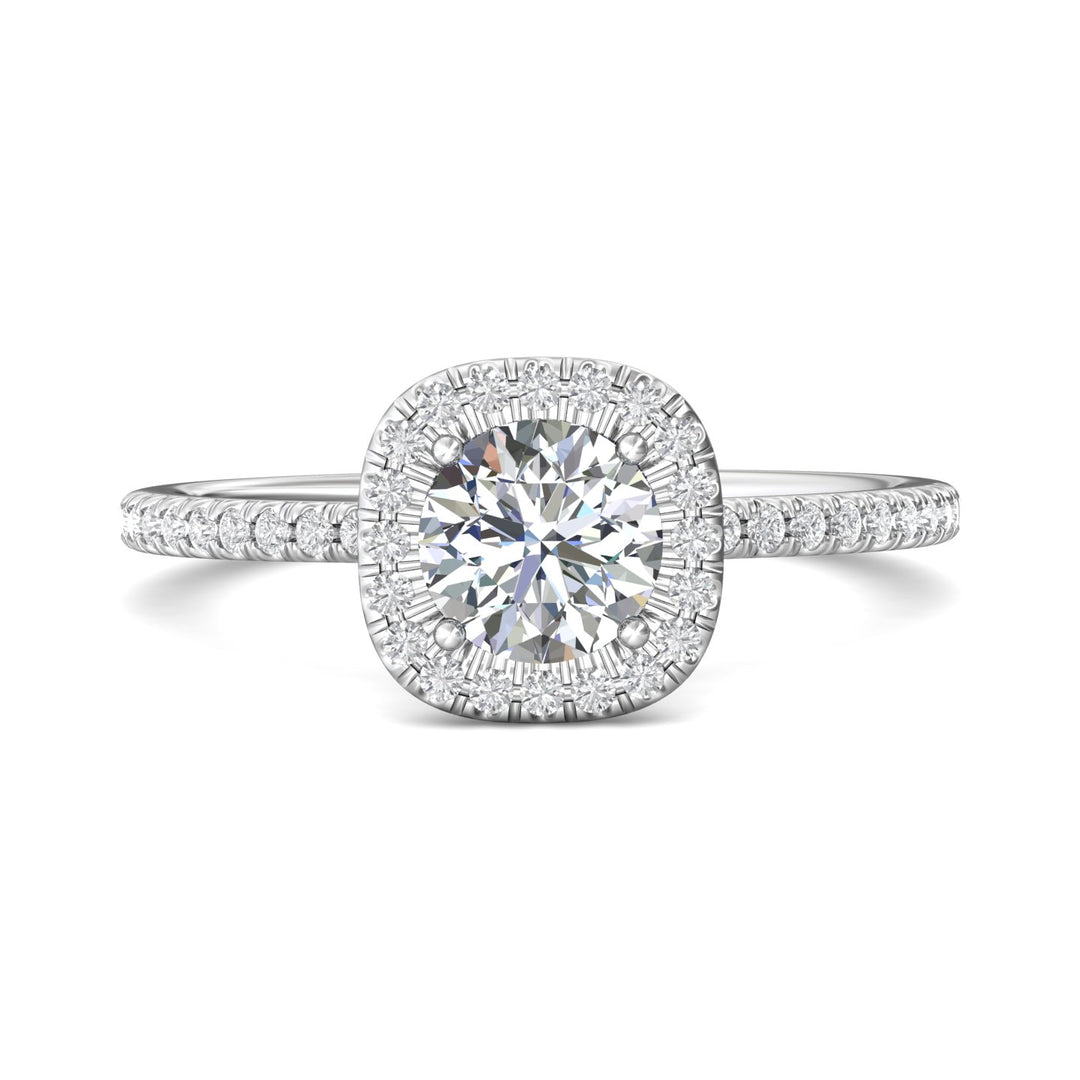Platinum White Micropave Halo Engagement Ring from the Micropave Halo collection - DERMH59XXSR_PlatW_CuHRd_6.0_Prm_H-I_SI1