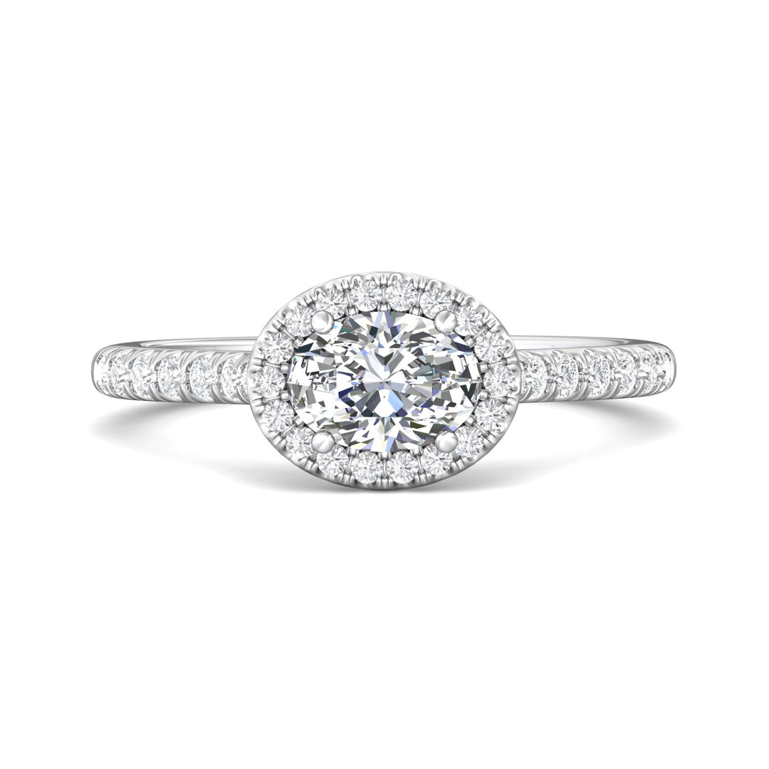 14K Gold White Micropave Halo Engagement Ring from the Micropave Halo collection - DERMH76R_14KW_OvH_7X5_Prm_H-I_SI1