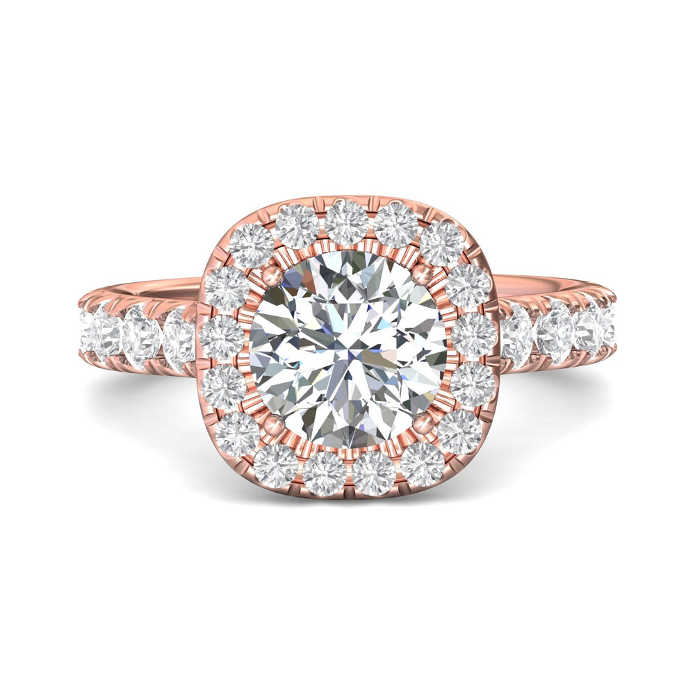 14K Gold Pink Encore Engagement Ring from the Encore collection - DERMH7M_14KP_CuHRd_8.0_Prm_H-I_SI1