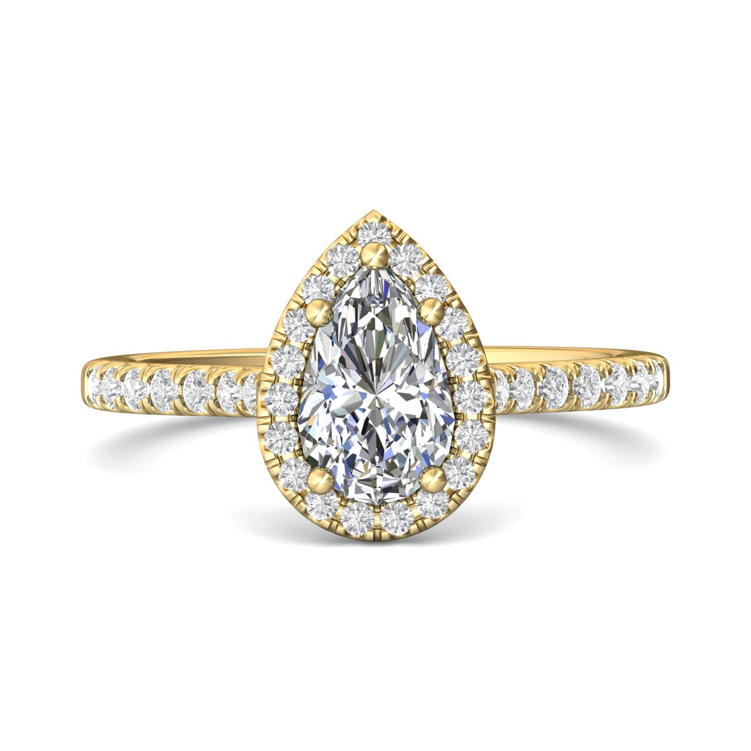 14K Gold Yellow Micropave Halo Engagement Ring from the Micropave Halo collection - DERMH7R_14KY_PsH_7.5X5.0_Std_H-I_SI2