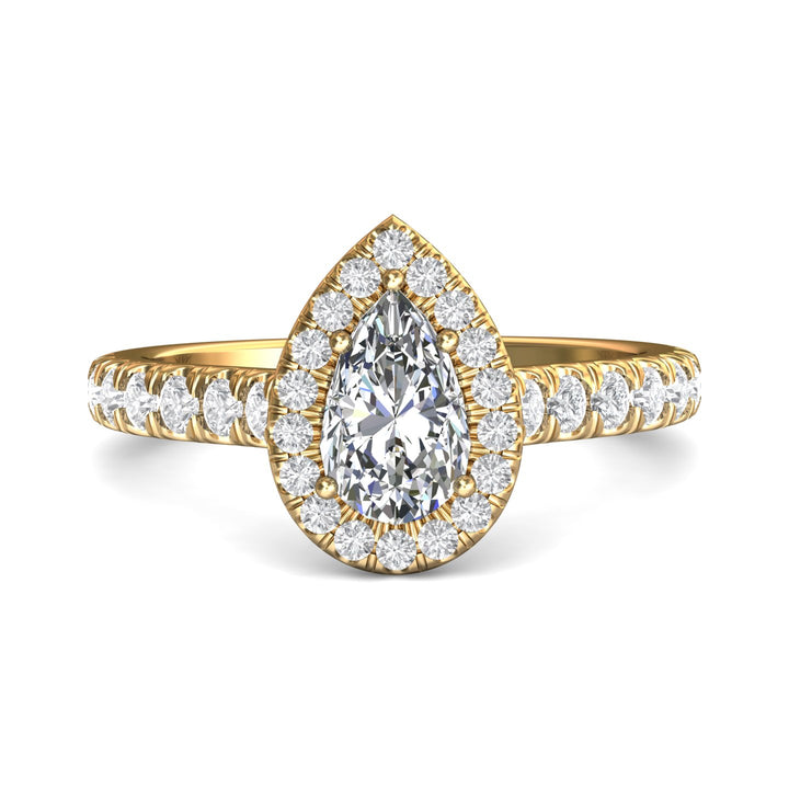 14K Gold Yellow Micropave Halo Engagement Ring from the Micropave Halo collection - DERMH7SR_14KY_PsH_8.25X5.2_Prm_H-I_SI1