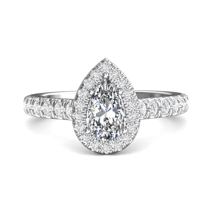 18K Gold White Micropave Halo Engagement Ring from the Micropave Halo collection - DERMH7SR_18KW_PsH_8.25X5.2_Prm_H-I_SI1