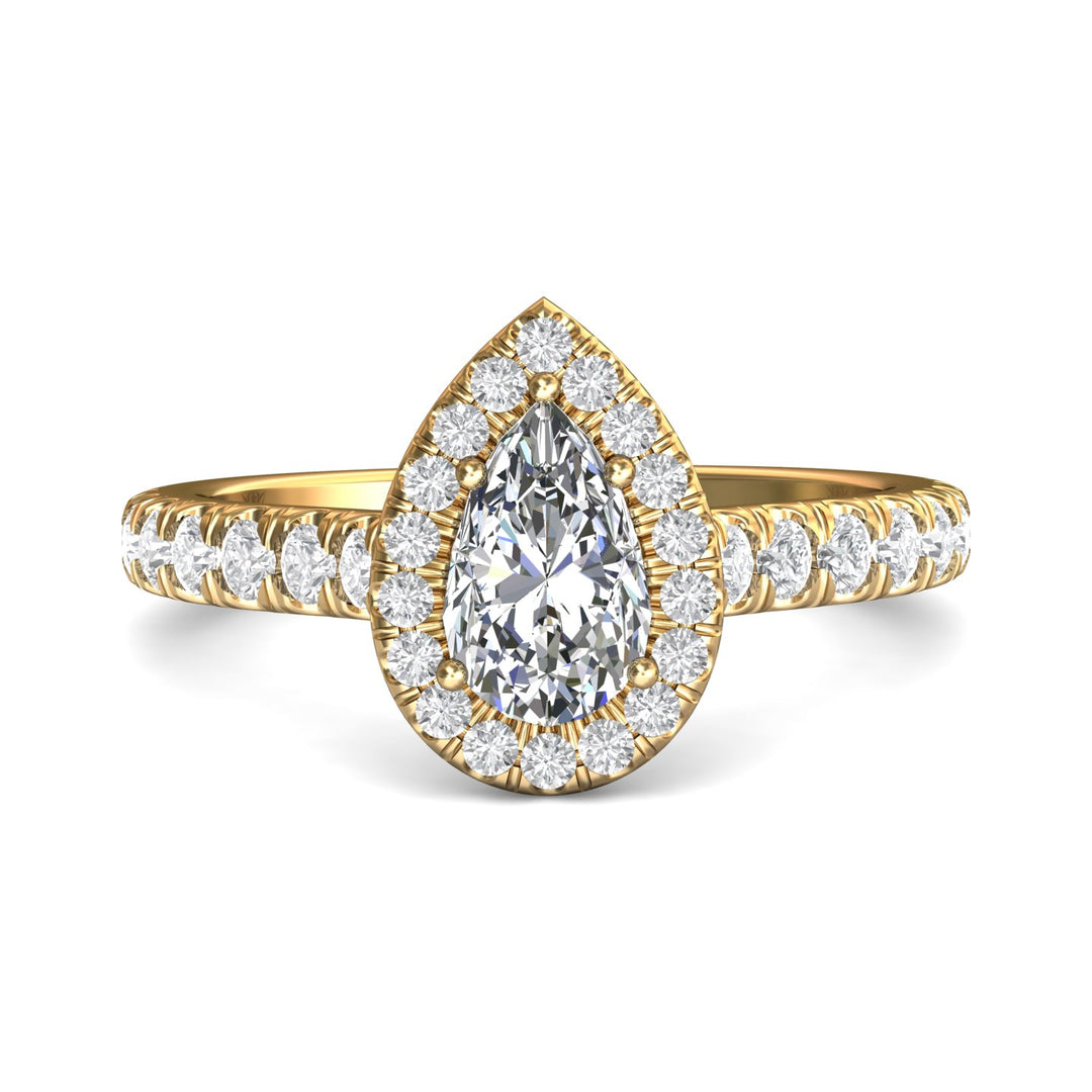 18K Gold Yellow Micropave Halo Engagement Ring from the Micropave Halo collection - DERMH7SR_18KY_PsH_8.25X5.2_Prm_H-I_SI1