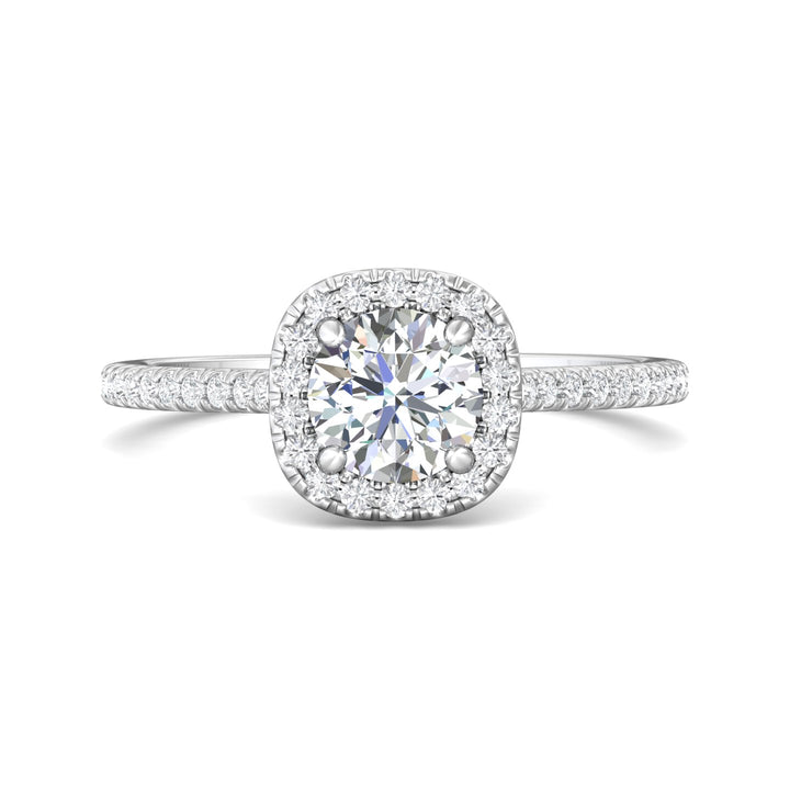Platinum White Micropave Halo Engagement Ring from the Micropave Halo collection - DERMH7XS_PlatW_CuHRd_6.0_Prm_H-I_SI1