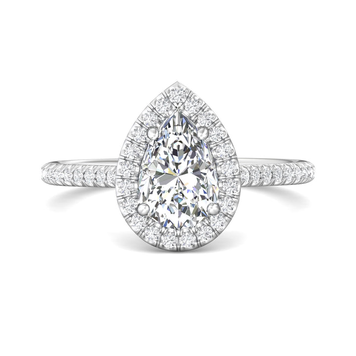 Platinum White Micropave Halo Engagement Ring from the Micropave Halo collection - DERMH7XS_PlatW_PsH_9x6_Prm_H-I_SI1